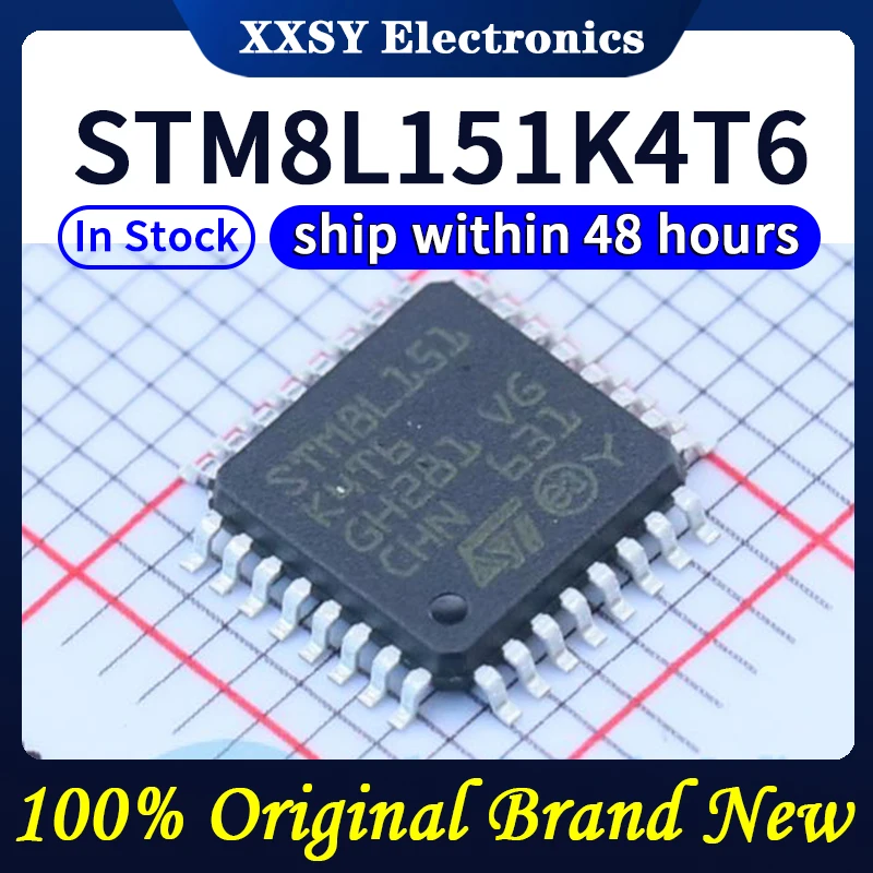 Stm8l151c8t6 stm8l151c6t6 stm8l151k6t6 stm8l151k4t6 stm8l151g6u6 stm8l151c8u6 stm8l151r6t6 stm8l151r8t6 qualität neu