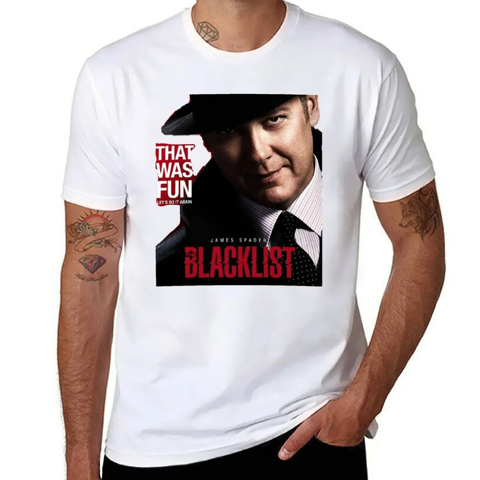 

Art Character James Cute Spader Call Me T-Shirt men t shirt cotton 100% t shirt man designer T-Shirt