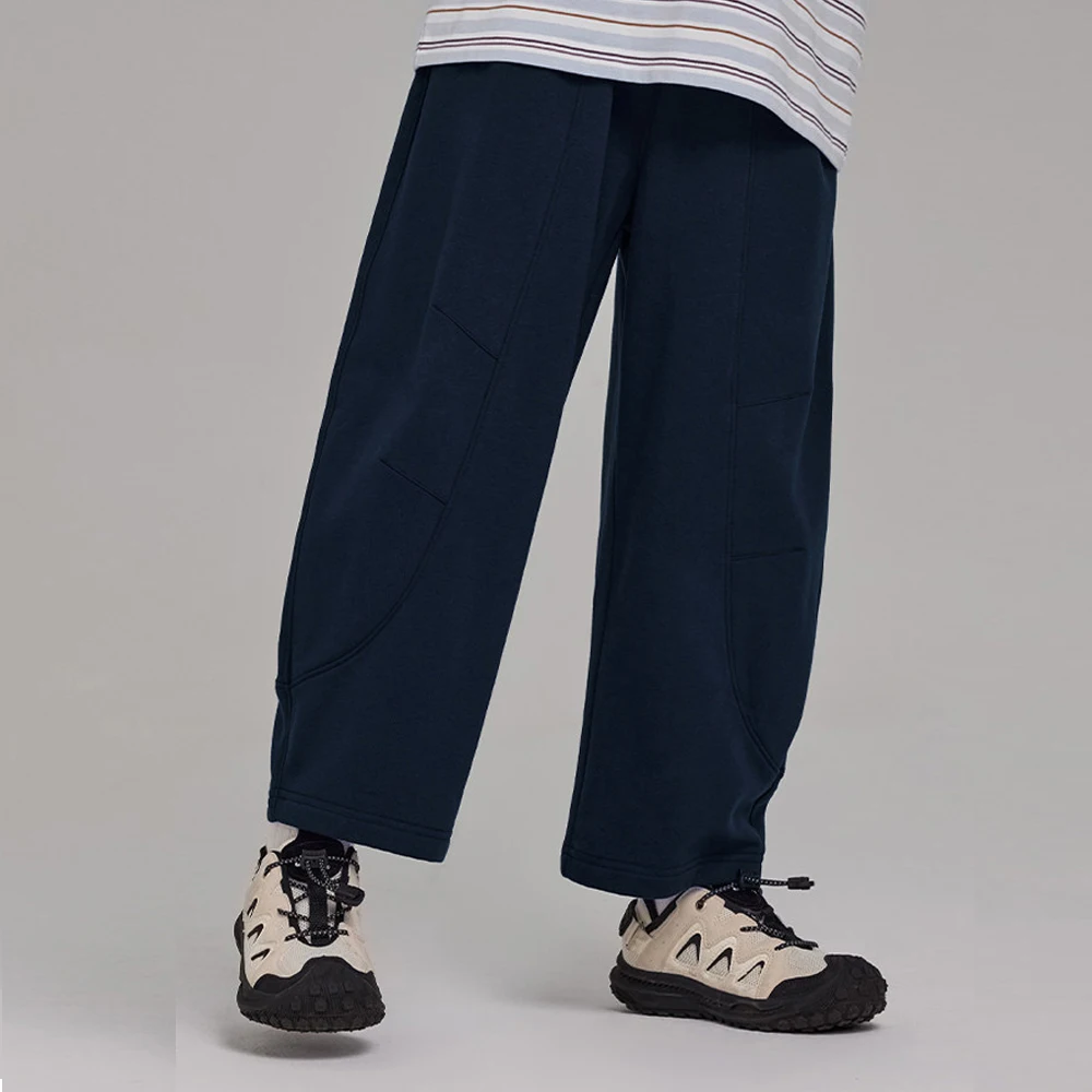 Dave Bella Girls Boys Autumn Wide Leg Pants 7-15 Years Teen Casual Elastic Waist Knitted Trousers Kids Sports Pants DK3262579