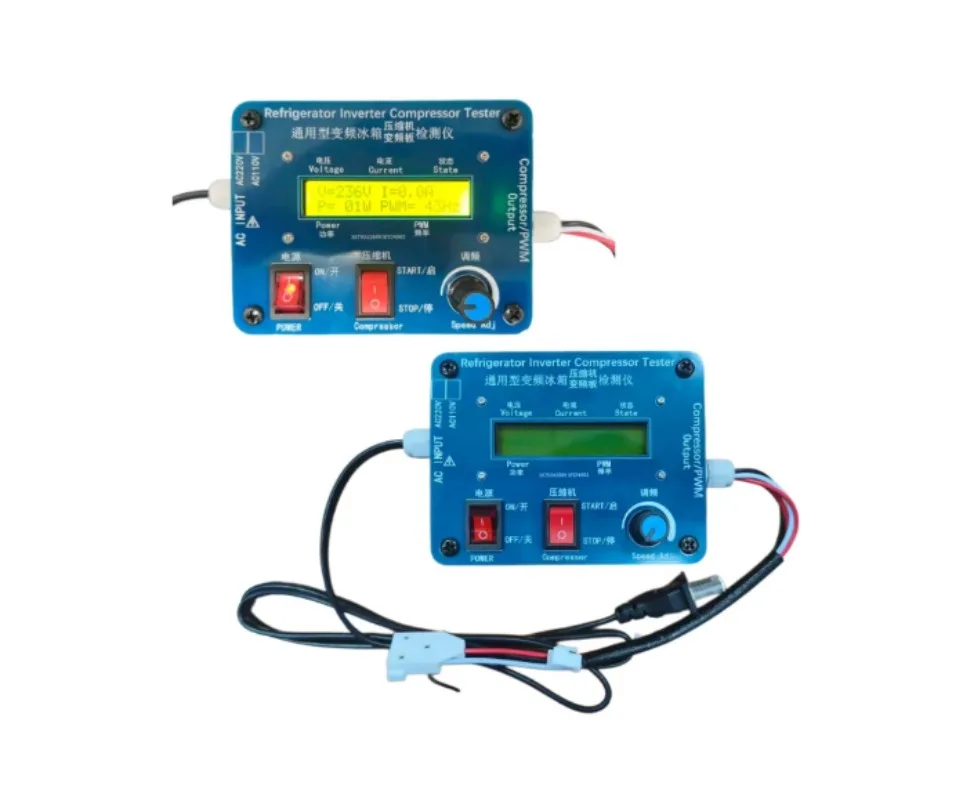 Inverter Refrigerator Compressor Tester with Diagnostic Control Board and Adjustable Frequency Regulator for Testing and