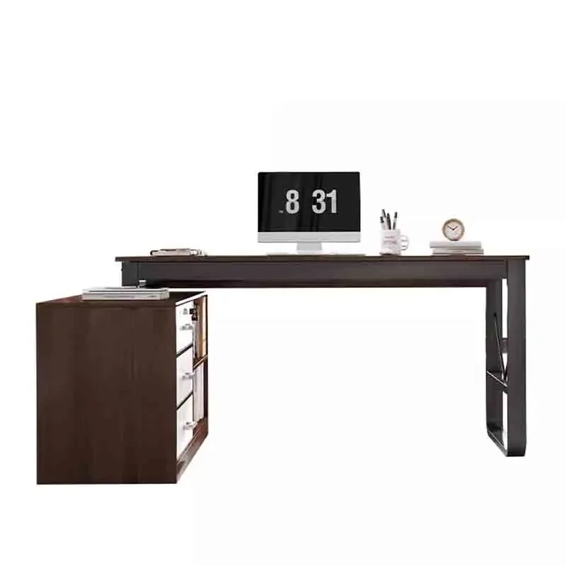 Living Room Conference Office Desk Supplies Storage Reception European Computer Desks Floor Corner Escritorio Modern Furniture