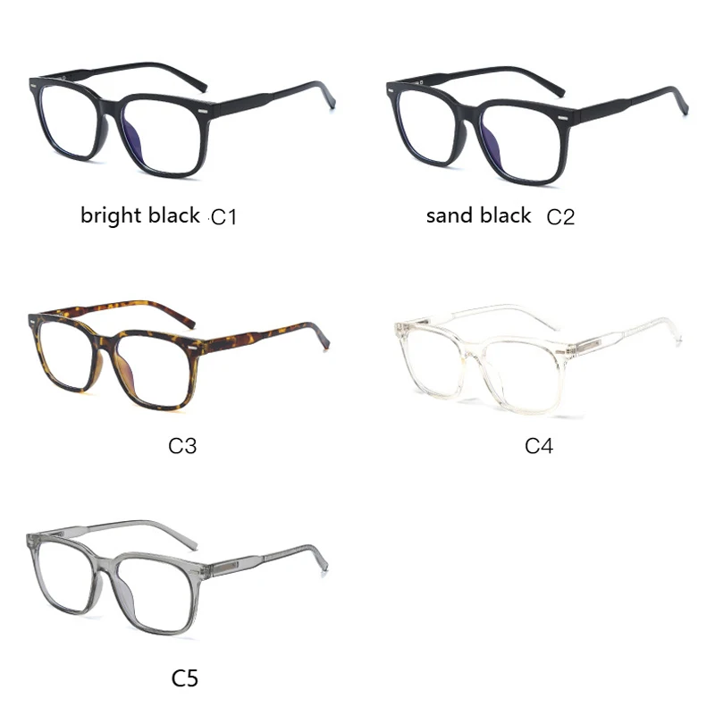 نظارات مضادة للضوء الأزرق، نظارات مربعة رائعة رائعة للنساء والرجال، نظارات فاخرة تحجب الضوء الأزرق، نظارات كمبيوتر للرجال والنساء