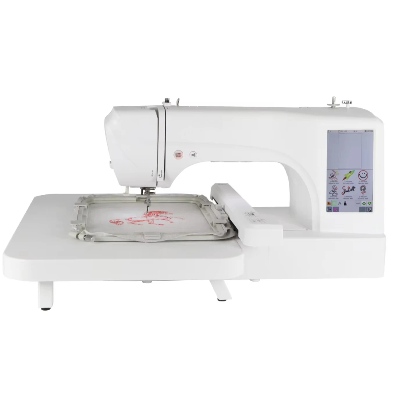Hot Sale Single Head Home Embroidery Machine Computer 200 * 280mm Mini Hand Sewing Machine Portable