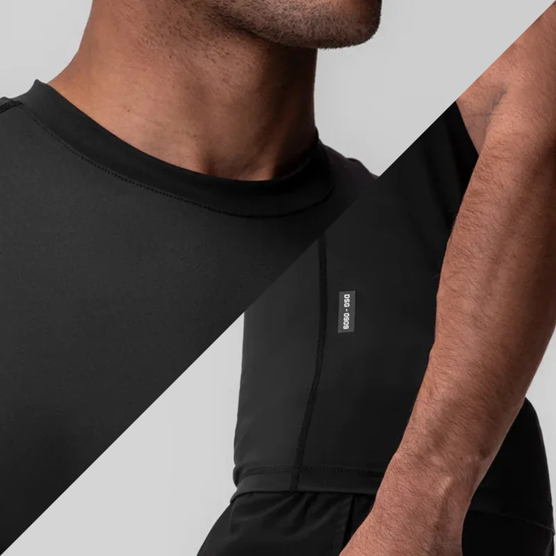 Men\'s Summer Casual Compression Tank Top Gym Fitness Sports Clothing Male Quick Dry Sleeveless Shirt Running Workout Tights Vest