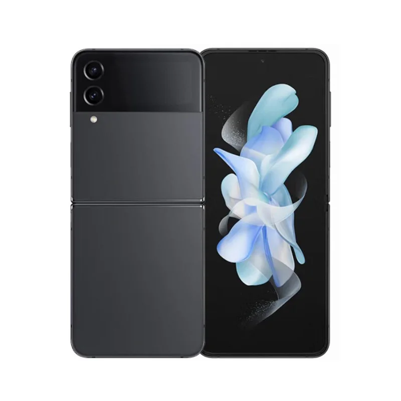 هاتف Samsung Galaxy Z Flip4 5G RAM 8GB ROM 128GB/256GB هاتف ذكي 6.7 بوصة CPU Snapdragon 8 + Gen1 3700mAh 12MP كاميرا مستعملة