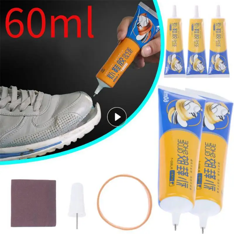 Adesivo Reparador Universal para Sapato, Super Forte, Impermeável, Secagem Rápida, Cola Reparadora, Seladores, Melhoramento da Casa, 60ml