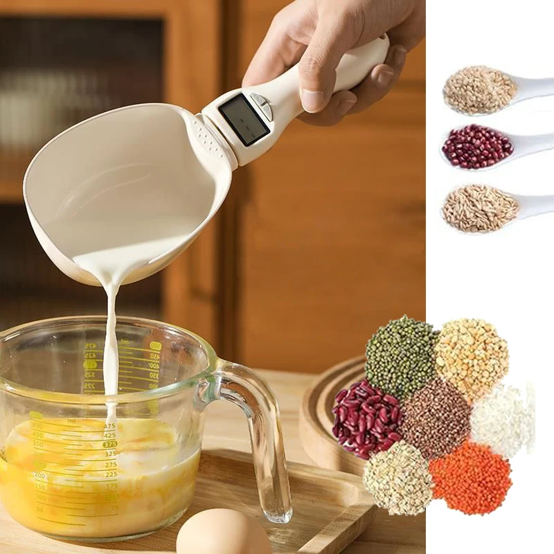 

Baby Food Scale Child Lcd Electronic Precision Weighing Tool Infant Feeding Food Measuring Spoon Digital Display Kitchen Scale