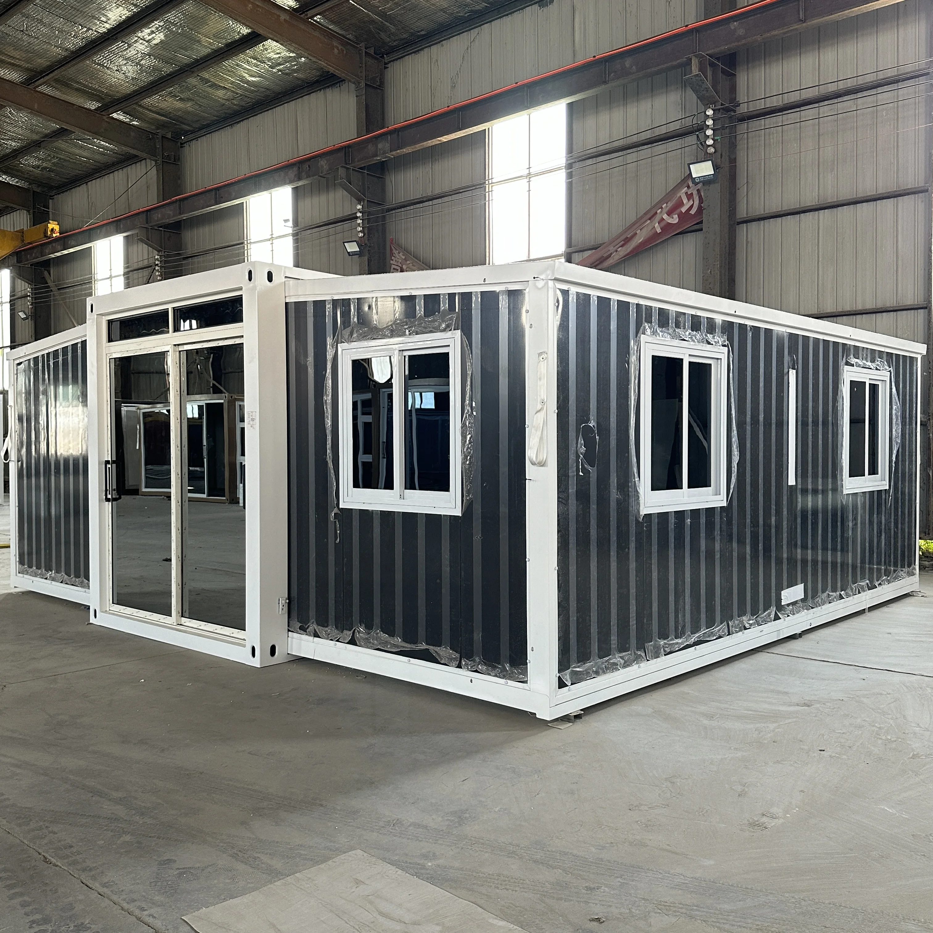 Good Price Mobile 20ft Expandable Steel Container House Foldable Office and Hotel Room for Outdoor Use