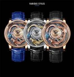 2024 PINDU Luxury Casual Top Brand Business Men's Watch 30M Waterproof Luminous Leather Exquisite Men's Watch Relogio Masculino