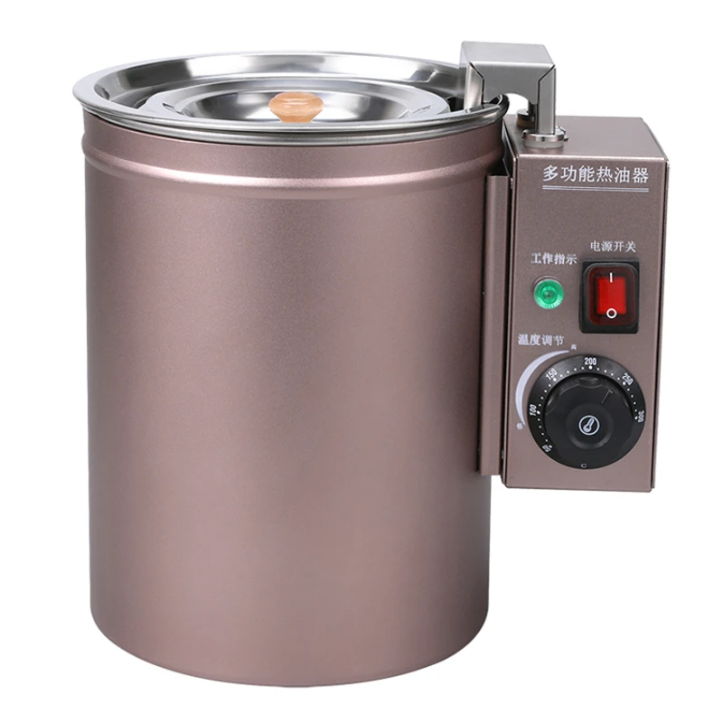 

hot oil small pot, splashing noodles, hot heater, burning, electric heating, choking, cooked boiling