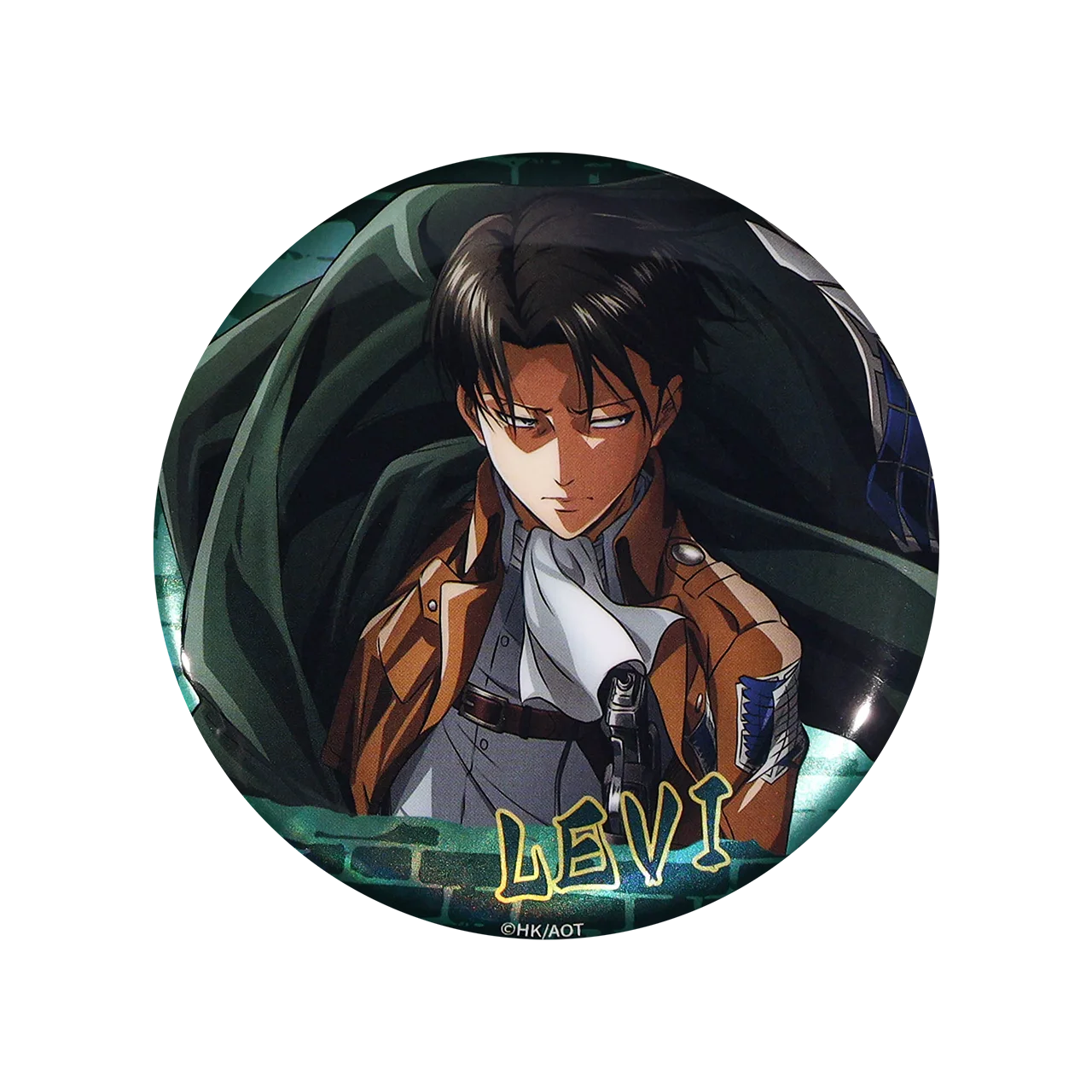 58mm Anime Attack on Titan Eren Jaeger Armin Arlert Erwin Smith Hange Zoe Cosplay COSTUME Badge Pin SPTE Tinplate Brooch﻿ Prop