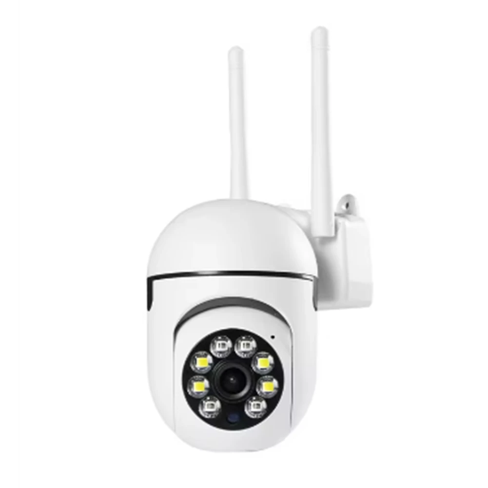 3mp Wifi IP Camera Outdoor Wired Security Human Tracking Two Way Audio Night Color Surveillance Camera AI Cam EU Plug