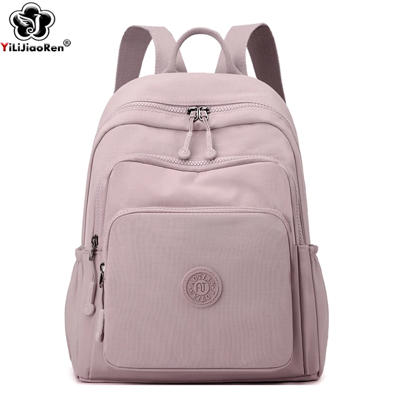 Faashion Daypack Women Shoulder Bag Waterproof Oxford Backpack Large Capacity School Bag for Girls Lightweight Travel Rucksack