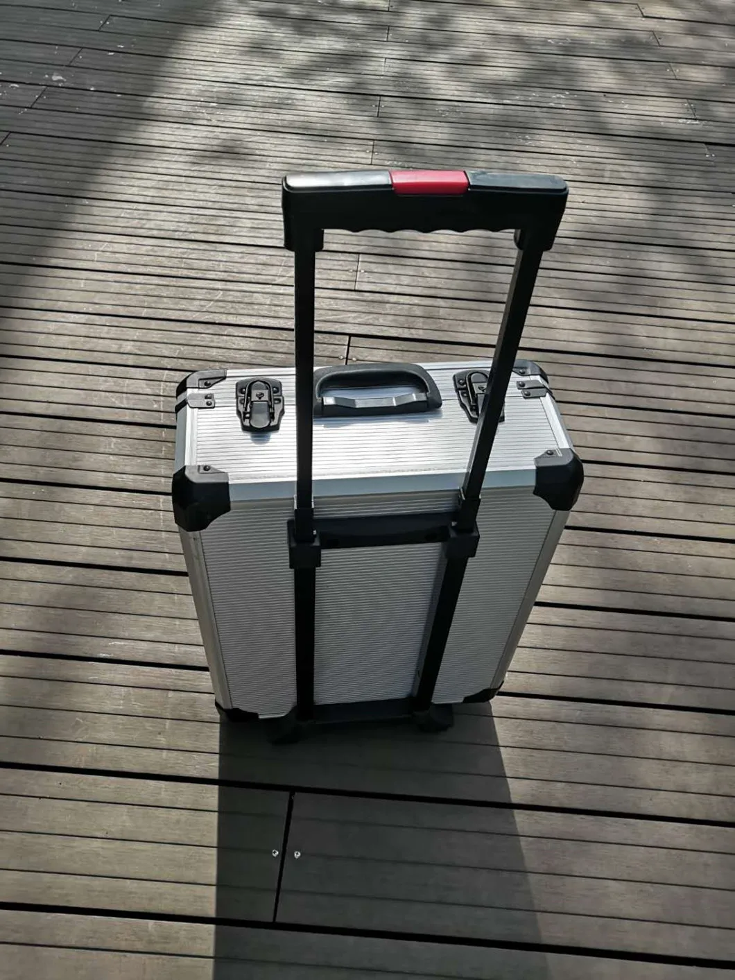 Case Box With Wheels Workshop Repair Kits Hand Trolley Aluminum Tool