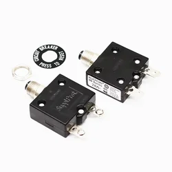 1PCS NEW KUOYUH 98 Series 7A 8A 9A 11A 23A 24A 25A 30A 35A 40A 45A 50A overload overcurrent protector 4.5 Reset switch fuse