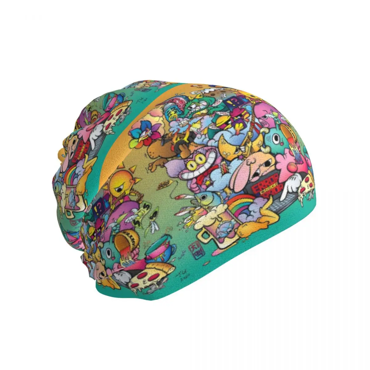 Things In Life Cute Colorful Vexx Style Doodle Bandana Neck Cover Printed Mask Scarf Hiking Fishing Headwear Adult Windproof