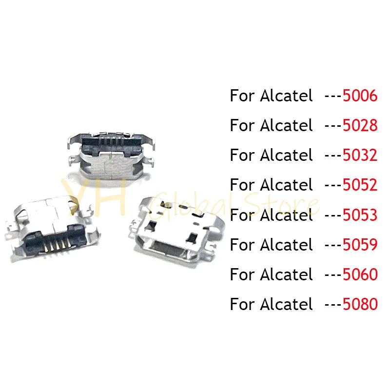 

20PCS For Alcatel 5080 5028 5052 5006 5032 5060 5053 5059 USB Charging Port Dock Plug Charger Connector Socket