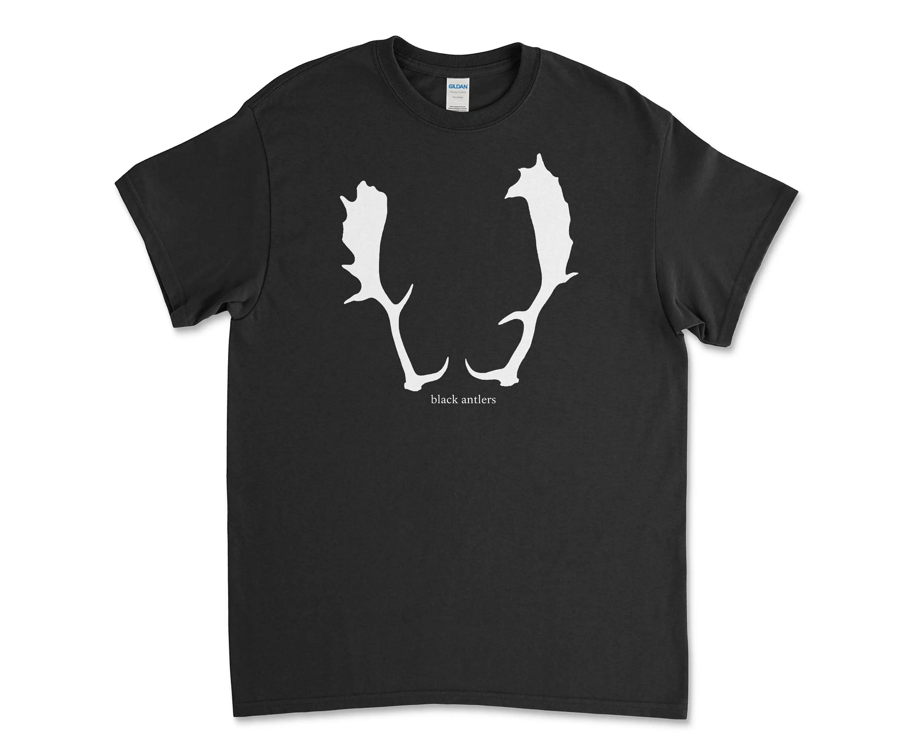 Coil Black Antlers T Shirt