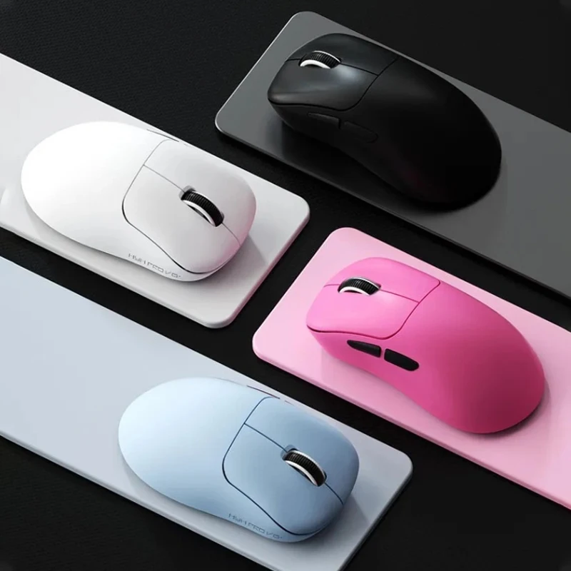 KGPG Zhanren V6 Tri-Mode Gaming Mouse Wireless Bluetooth Wired 55g Lightweight Design Esports Mouse for Laptop Desktop