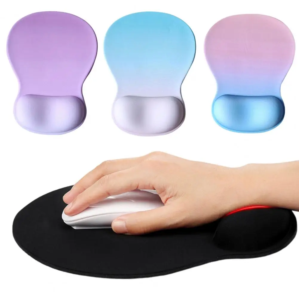 Gel Wrist Rest Mouse Pad Ergonomic Computer Mouse Pad Soft Comfortable Wrist Rest Pad For Office Gaming Home Use