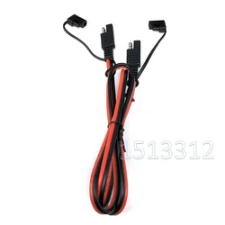 14 AWG 100 CM Quick Disconnect Verlengkabel Sae Power Connector SAE naar SAE Zware Verlengkabel Met Stofkap