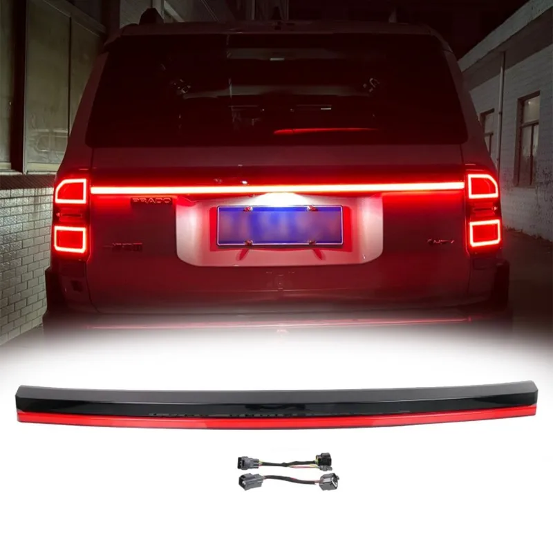 LED Function Through Taillights Rear Bumper Trunk Tail Light Fits for Toyota Land Cruiser Prado J250 LC250 2024 2025