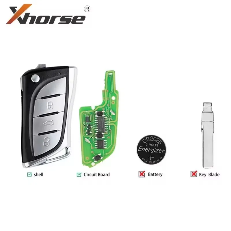1 Piece Xhorse XELEX0EN Universal Super Remote Key XE Series for Lexus Type for VVDI2 VVDI Mini Key Tool XELEXOEN