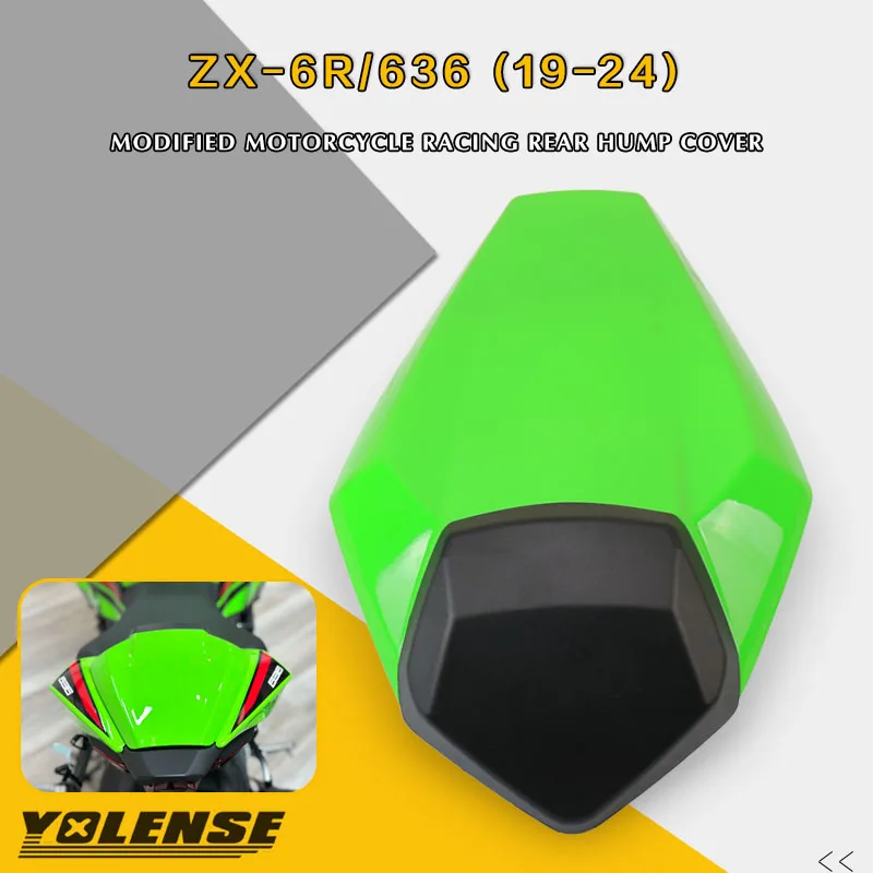 

Motorcycle Seat Covers Rear Pillion Seat Cowl Hump Tail Fairing Cover Fit For ZX-6R ZX6R ZX 6R 2019-2024 2023 2022 2021 2020