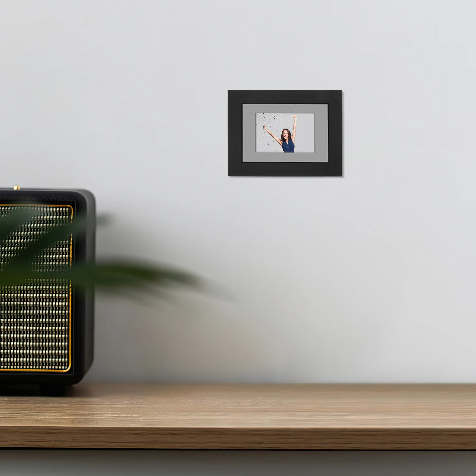 

-Gi-Gi-Take Display Box Baseball Card Frame Holder for Wall 2 Cards Storage Exhibition Board