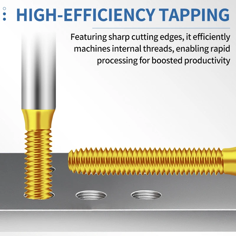 UFS TAP 1PCS HSSE-M35 JIS Standard M1-M11 Forming Tap/Roll Tap Without/TIN/TC50/TICN Coating Thread Extruding Extrusion Taps
