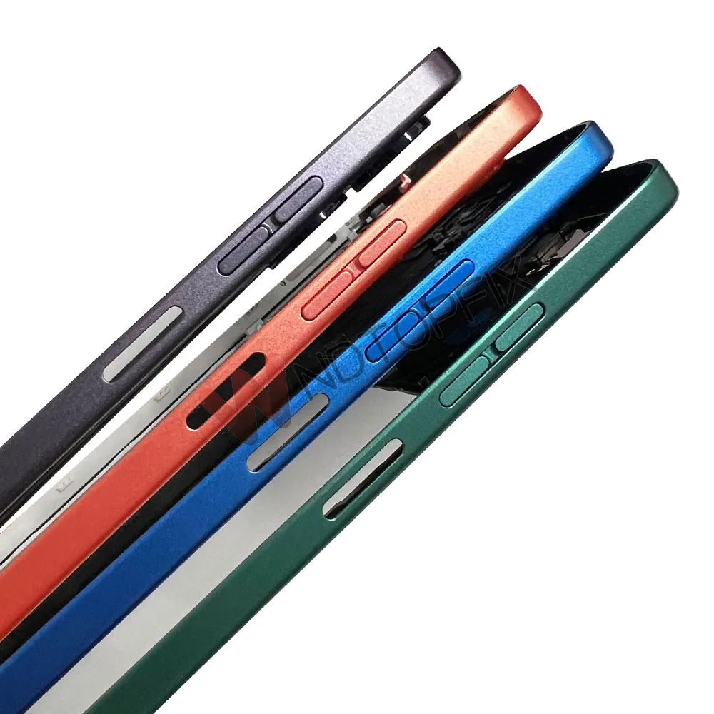 حافظة جديدة للإطار الأوسط لهاتف موتورولا موتو G04 G23 G31 G54 قطع غيار اللوحة الوسطى للإطار الأوسط