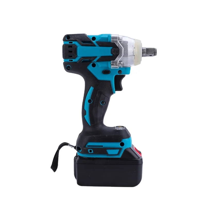 Electric Impact Wrench Brushless Cordless Electric Wrench 1/2 inch with Makita 18V Battery Screwdriver Power Tools