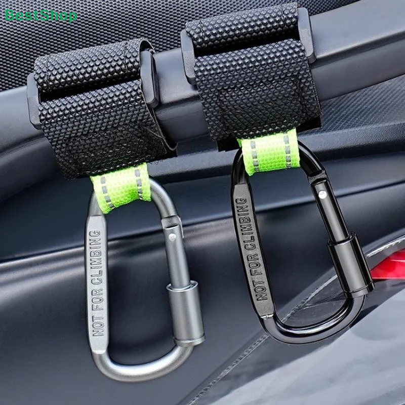 Heavy Duty Metal Hooks Multi-functional Solid Thick For Motorcycle E-Bike Scooter Outdoor Use