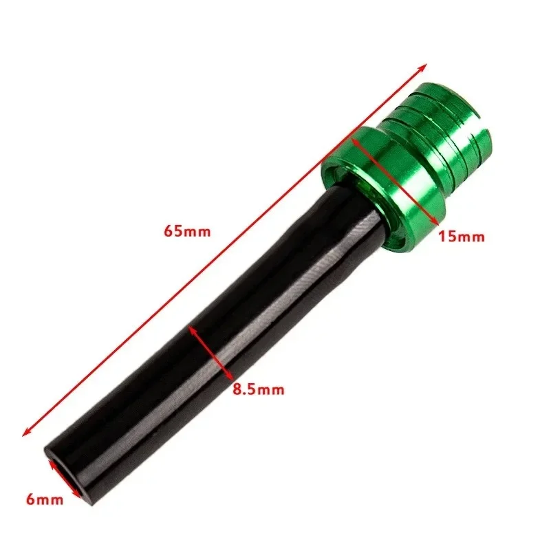 Motorcycle Gas Fuel Cap Single Way Valves Vent Breather Hoses Tubes For Motocross ATV Quad Dirt Pit Bike Fuel Tank Breather Pipe