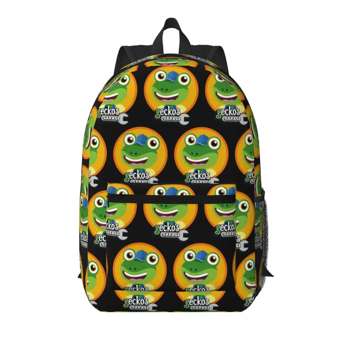 

Kids Garage Geckos Student Backpack School Bag Hiking Travel Daypack for Men Women Bookbag Shoulder Bags