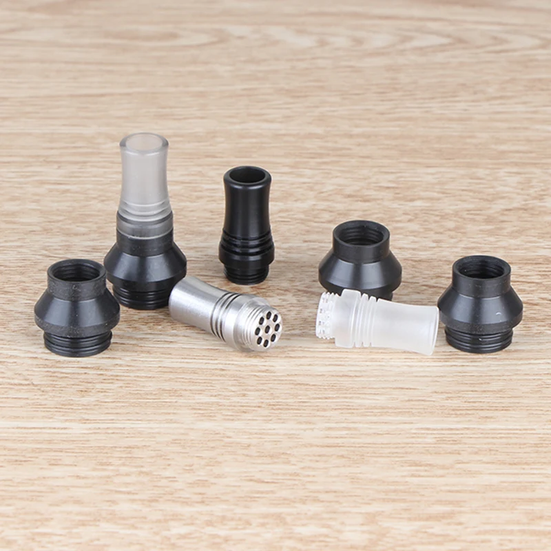 810 طرف بالتنقيط مع 9 فتحات للآلة لمنع السائل الإلكتروني من طرف التنقيط الطويل المنحدر 510 MTL لـ RDA RTA RDTA