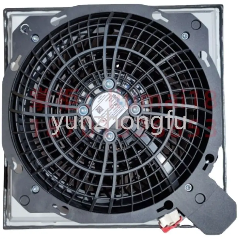 K2E200-AH08-15 115V AC 50/60HZ 0.78A/0.8A 200mm 75/90W 2650/3050RPM Rittal Cabinet Axial Cooling Fans