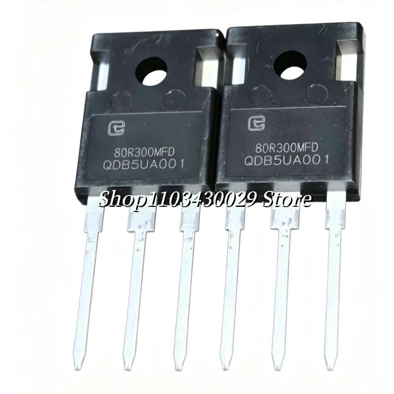10pcs 80R300MFD TPW80R300MFD N-Channel MOSFET 800V 17A TO-247 Power Transistor New