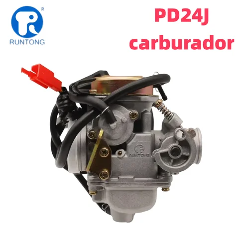 Мотоцикл Runtong GY6 125 150cc карбюратор 110cc 125CC 150CC ATV PD24J запчасти для мотоцикла