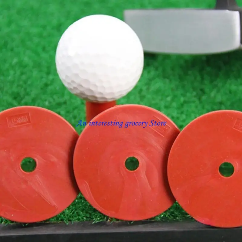 

652D 5 шт. резиновые футболки для гольфа, эластичные мячи для гольфа, основание для тренировочного поля, коврик для гольфа, для