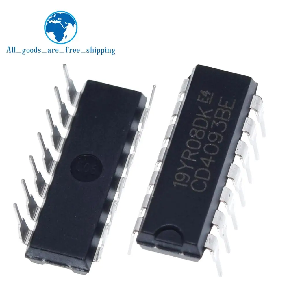 Tzt 10/30PCS CD4093…