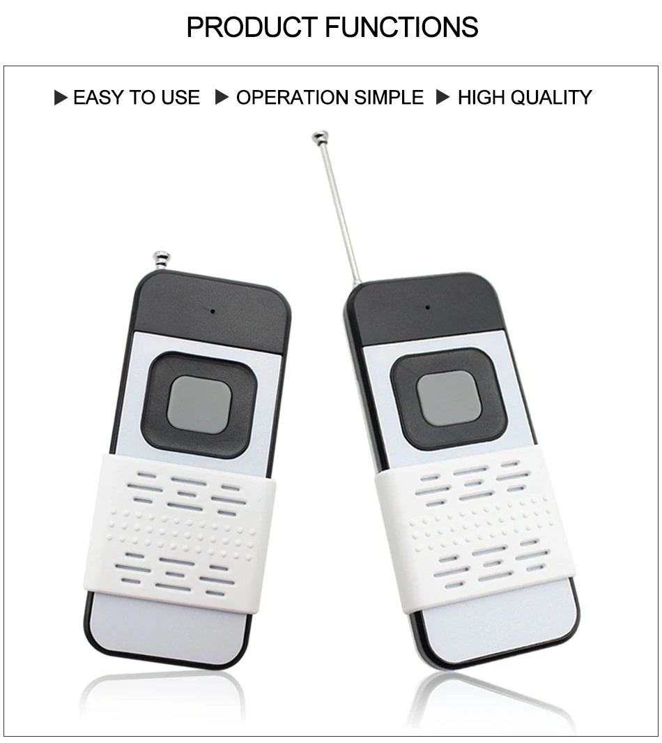 Mando Garaje 1000 Meters Fix Learn Code Wireless Remote Control Type Universal Remote