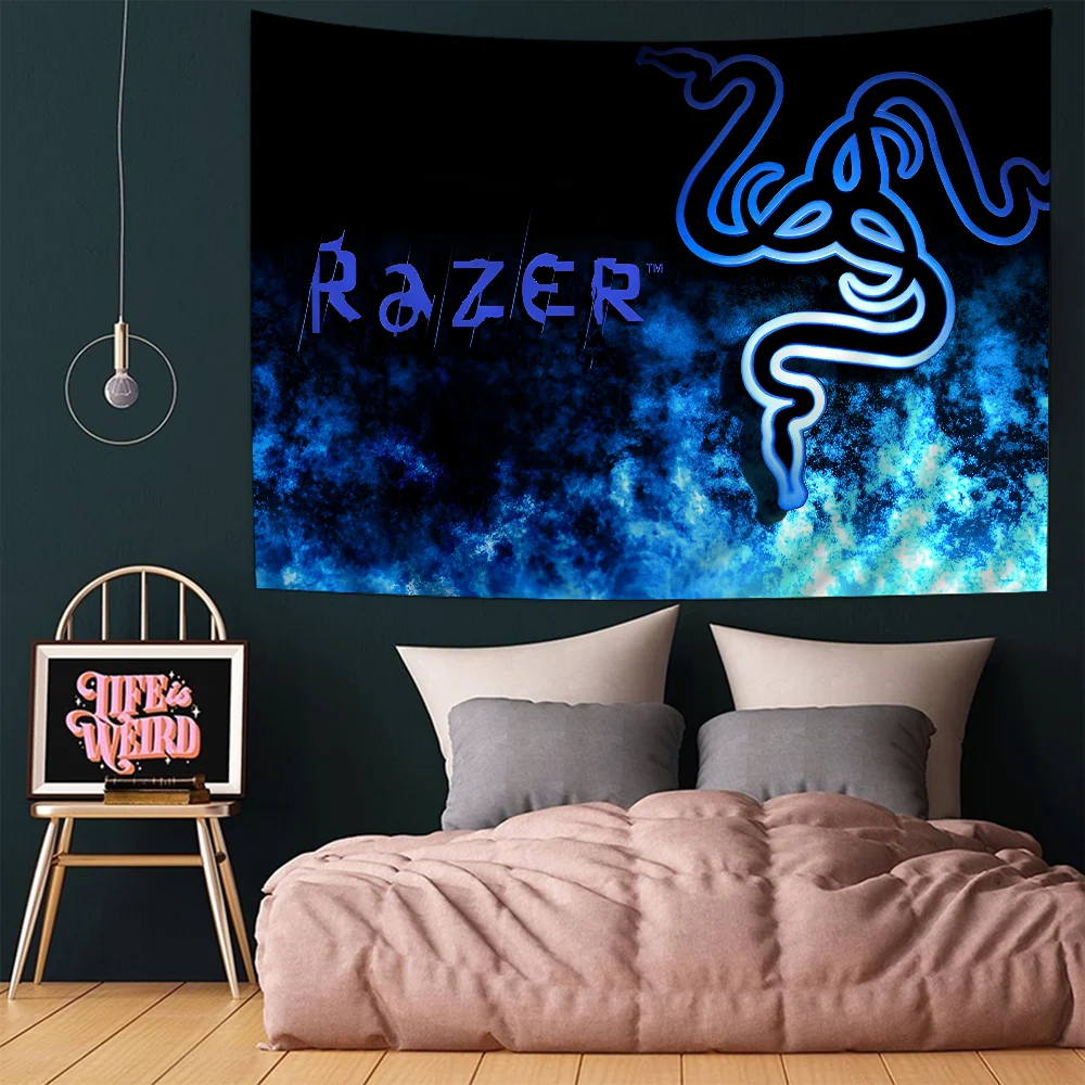 نسيج ملون مع شعار مازر للعب اللاعبين ، تعليق على الحائط ، نسيج بوهيمي ، جدار ماندالا ، ترويج كبير #2