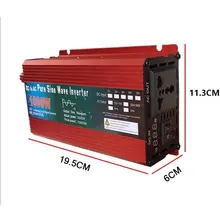 Pure Sine Wave 12V-24V to 110V-220V Inverter #4