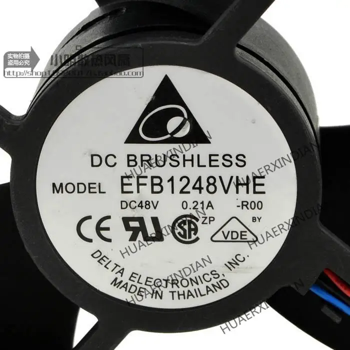 Новый комплект для сборки охлаждающего вентилятора EFB1248VHE 12 см 12038 48 в А