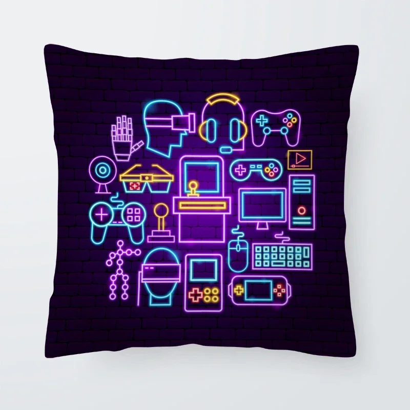 

Home Decoration Gaming Fan Gaming Cushion Cushion Cover Decorative Pillowcase Living Room Sofa Bed Pillow