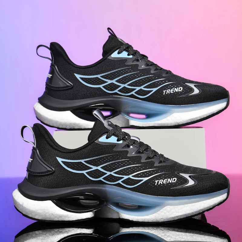 

Осень 2023, новая мужская спортивная обувь с низким вырезом, профессиональные марафонские гибкие кроссовки, универсальные модные прогулочные туфли с отскоком