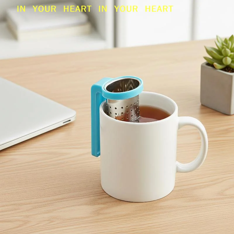 【X】Stainless Steel Tea Diffuser Precise Holes Smooth Outflow Food Grade Reusable Strainer for Home Office Herbal Loose Leaf Tea