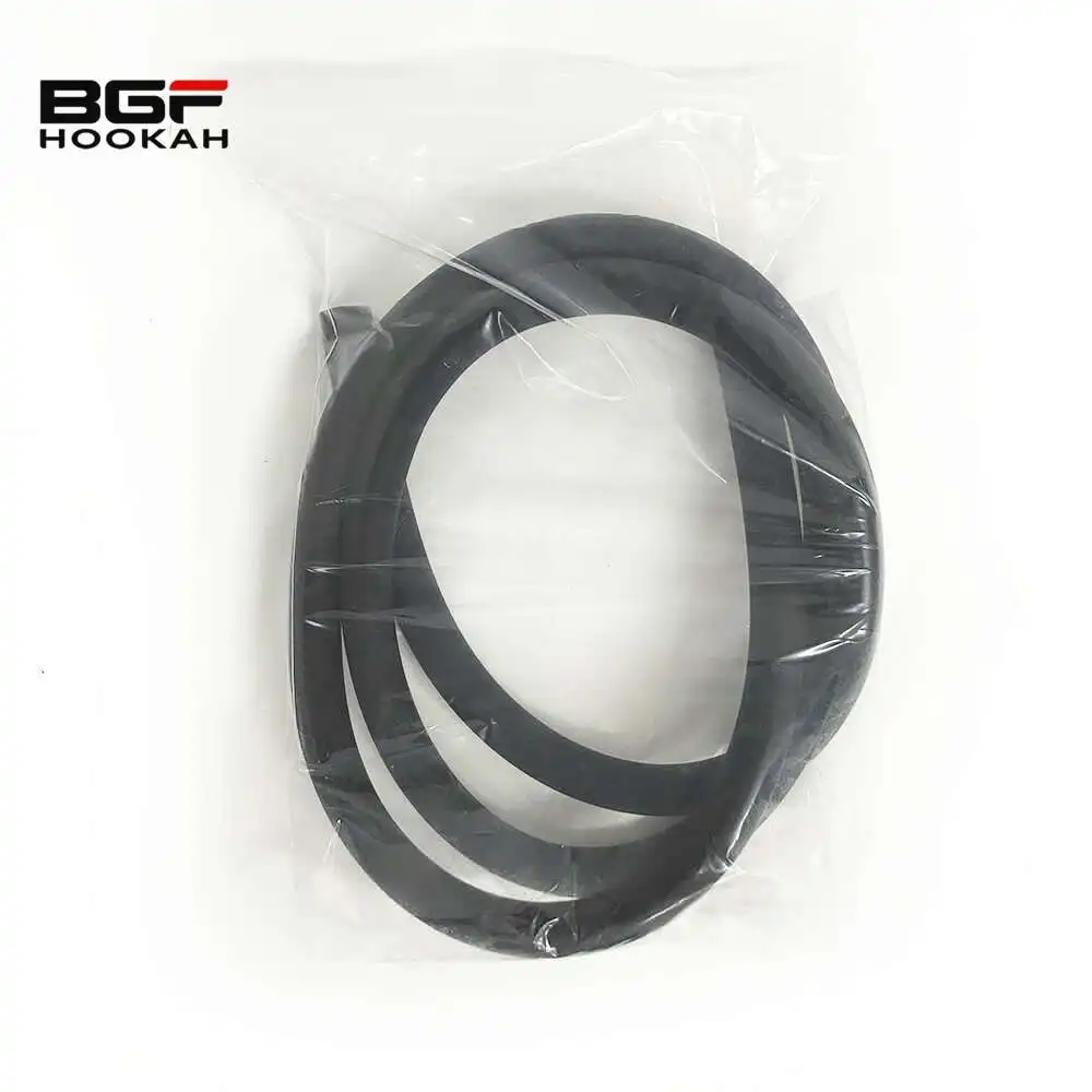 1.5m Black Silicone Hookah Hose Shisha Pipe Chicha Narguile Cachimba Tobacoo Smoking Accessories