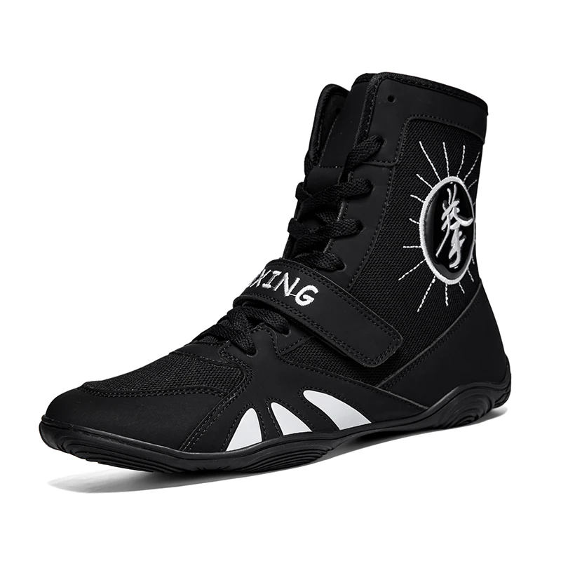 

2025 Hot Sale Men Wrestling Shoes Comfortable Men Boxing Sport Shoes Professional Gym Training Shoe Man Fighting Shoes